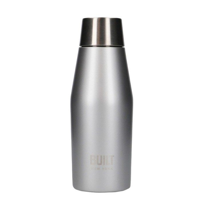 BUILT Perfect Seal Thermos Bottle 0.33 L Silver