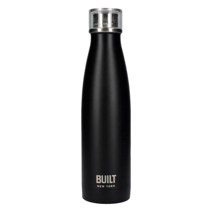 BUILT Perfect Seal Thermos Bottle 0.5 L Black