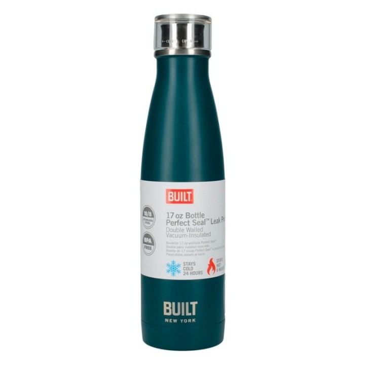 BUILT Perfect Seal Insulated Bottle 0.5 L Teal