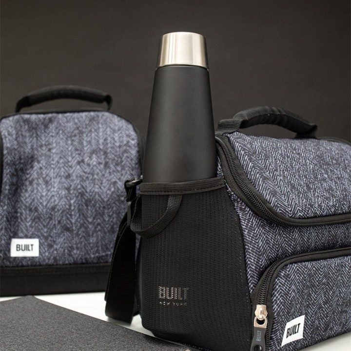 BUILT Perfect Seal Insulated Bottle 0.54 L Black