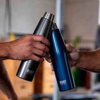 BUILT Perfect Seal Insulated Bottle 0.54 L Charcoal
