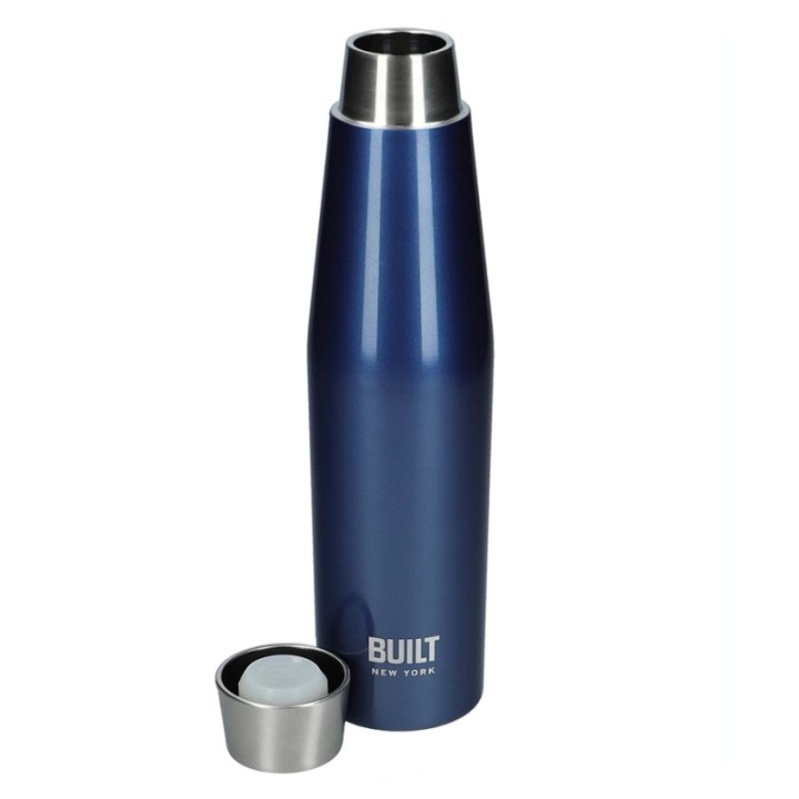 BUILT Perfect Seal Insulated Bottle 0.54 L Midnight Blue