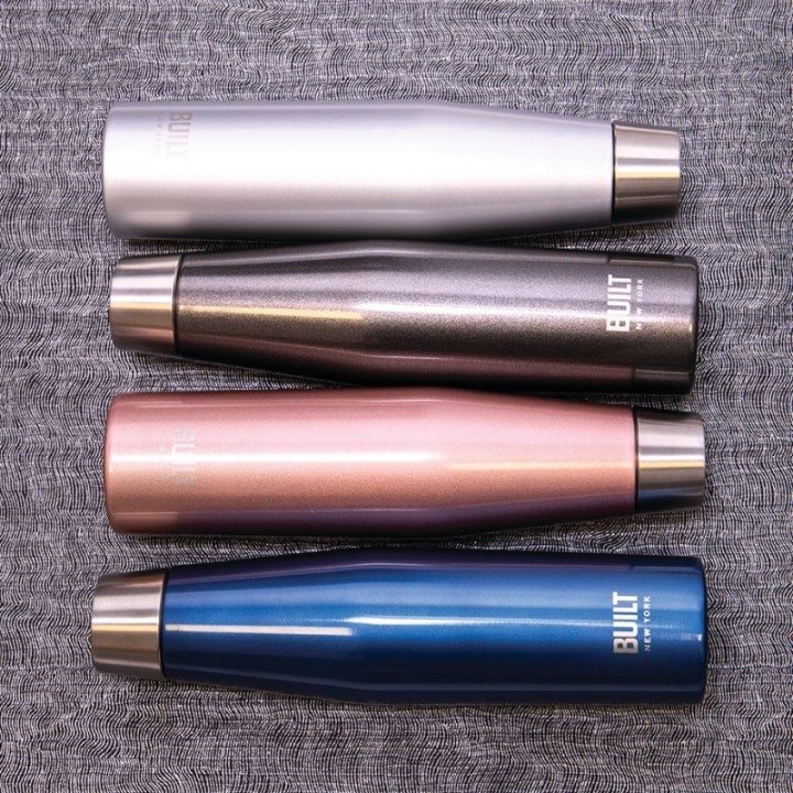 BUILT Perfect Seal Thermos Bottle 0.54 L Rose Gold