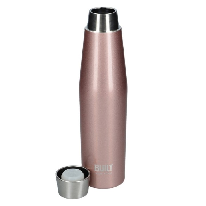 BUILT Perfect Seal Thermos Bottle 0.54 L Rose Gold