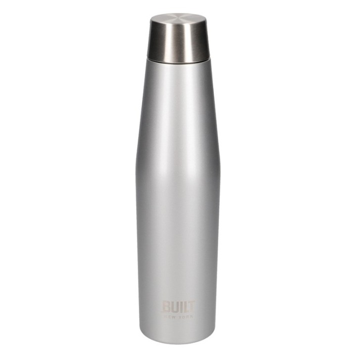 BUILT Perfect Seal Insulated Bottle 0.54 L Silver