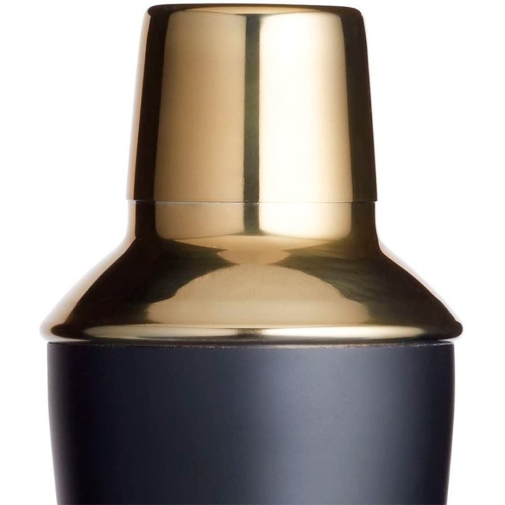 BarCraft Bar Set 3-Piece Black/Gold