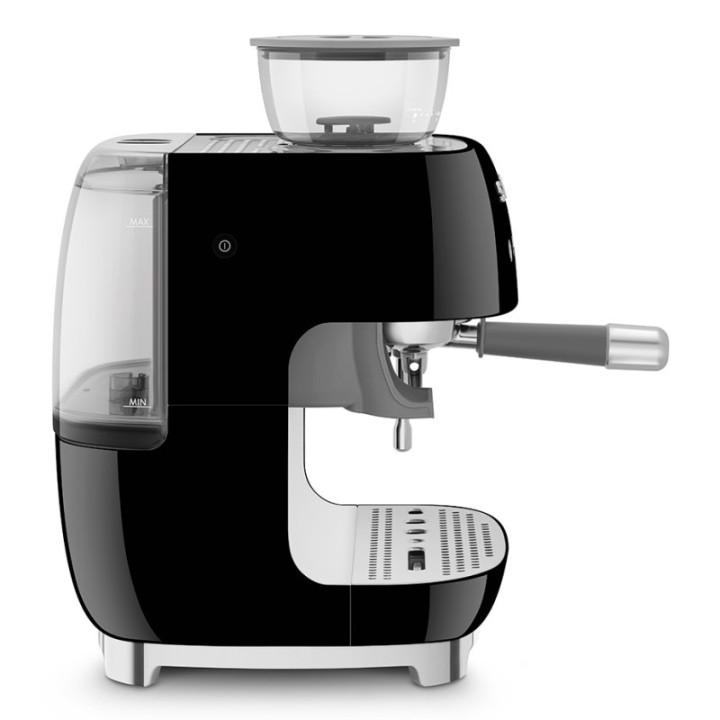 Smeg EGF03BLEU Manual espresso machine Incl. grinder Black