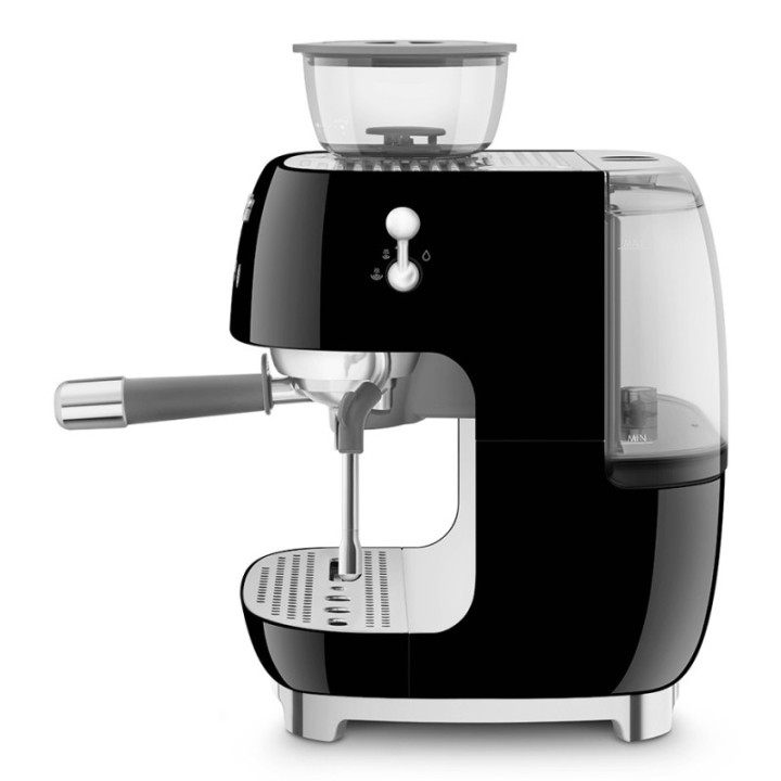 Smeg EGF03BLEU Manual espresso machine Incl. grinder Black