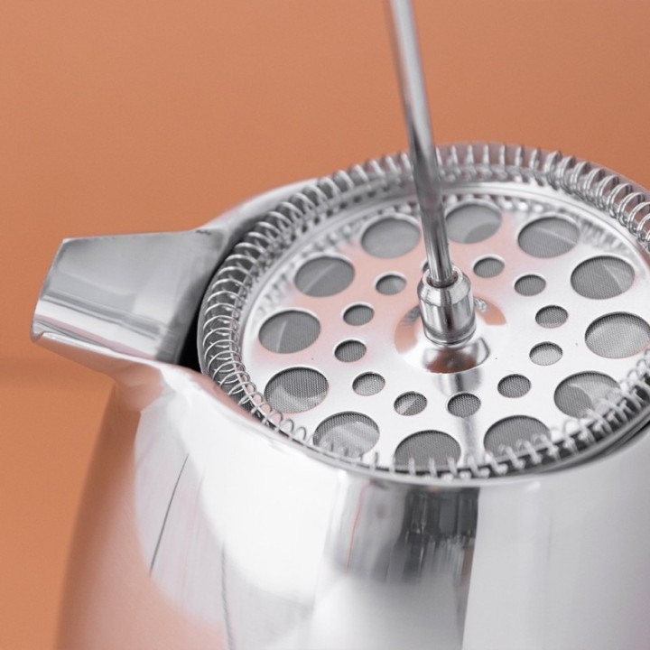 La Cafetière 8-Cup Steel French Press