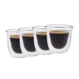 La Cafetière Double-walled espresso glasses 7.5 cl 4 pcs