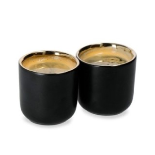 La Cafetière Double-walled Espresso Cup 7 cl 2 pcs Black/Gold