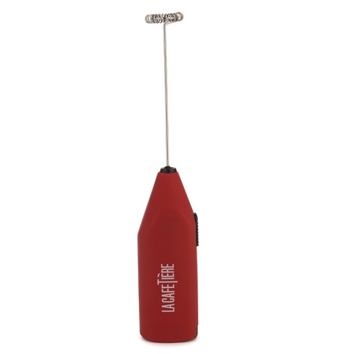 La Cafetière Milk Frother Red