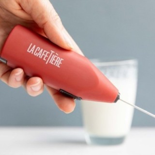La Cafetière Milk Frother Red