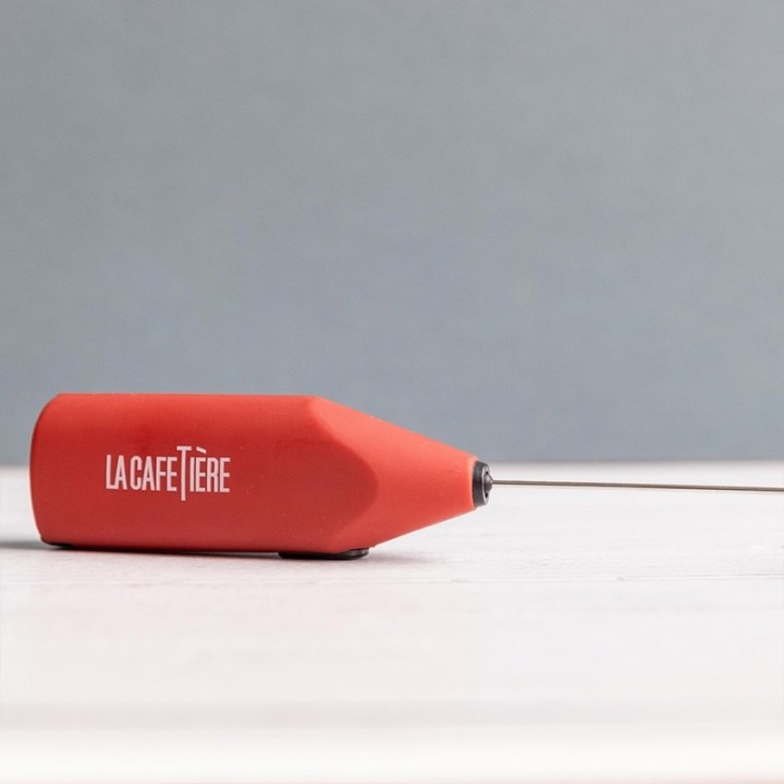 La Cafetière Milk Frother Red