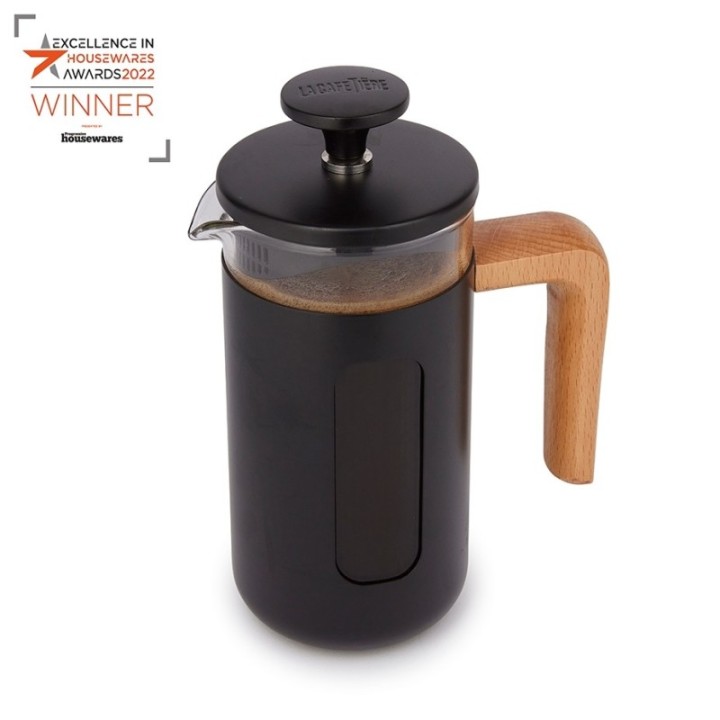 La Cafetière Pisa 3-Cup French Press Black