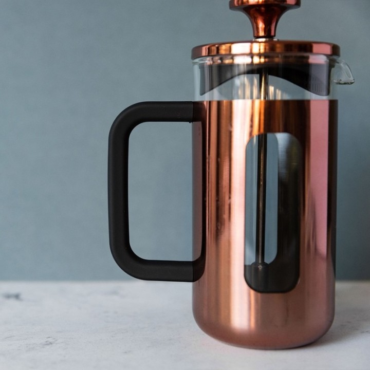 La Cafetière Pisa 3-Cup French Press Copper