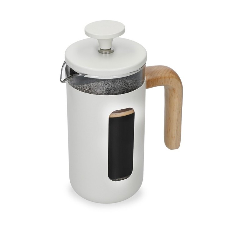 La Cafetière Pisa 3-Cup French Press White