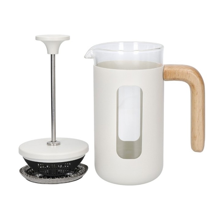 La Cafetière Pisa 3-Cup French Press White