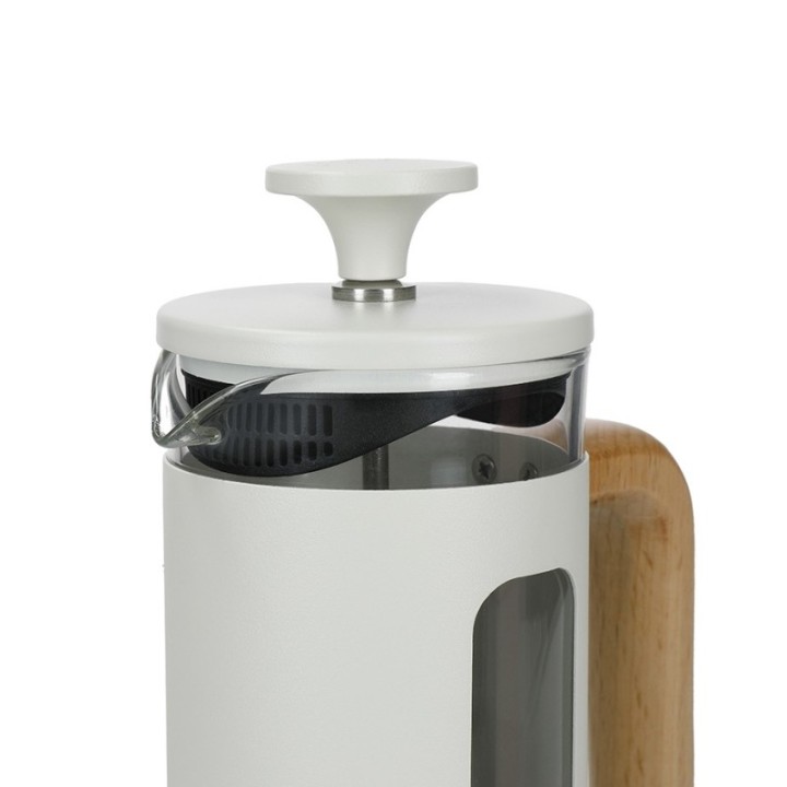 La Cafetière Pisa 3-Cup French Press White
