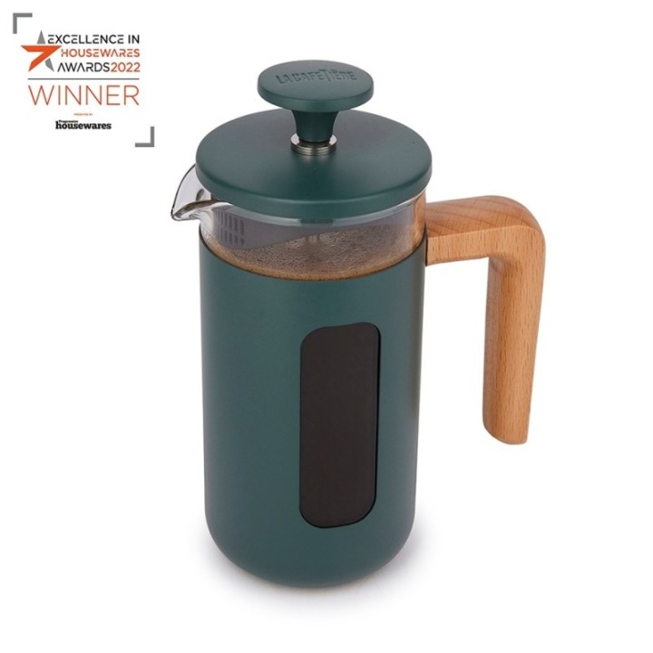 La Cafetière Pisa 3-Cup French Press Green
