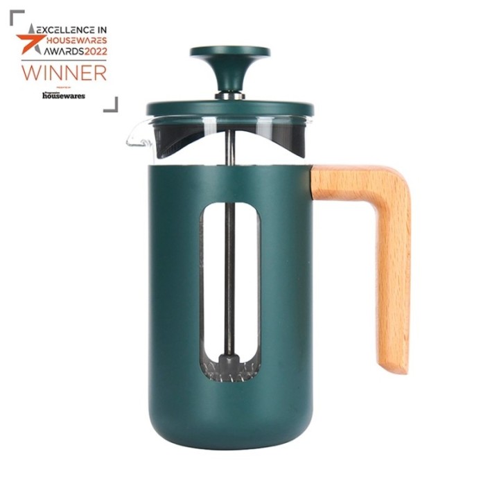 La Cafetière Pisa 3-Cup French Press Green