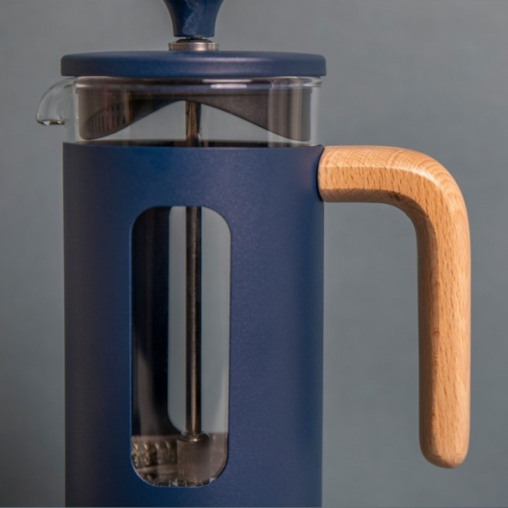 La Cafetière Pisa 3-cup French press Navy