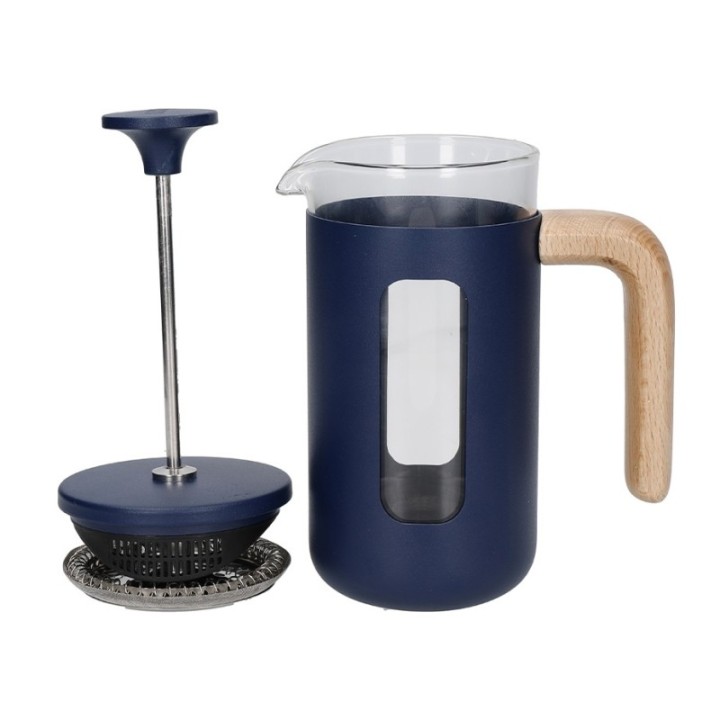 La Cafetière Pisa 3-cup French press Navy