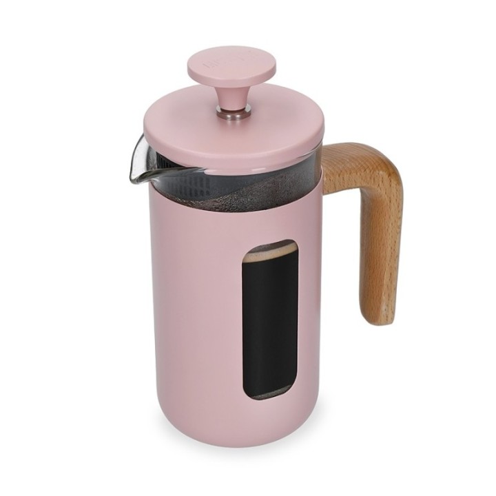 La Cafetière Pisa 3-Cup French Press Pink