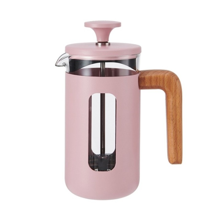 La Cafetière Pisa 3-Cup French Press Pink