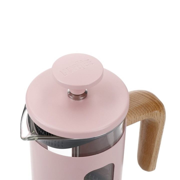 La Cafetière Pisa 3-Cup French Press Pink