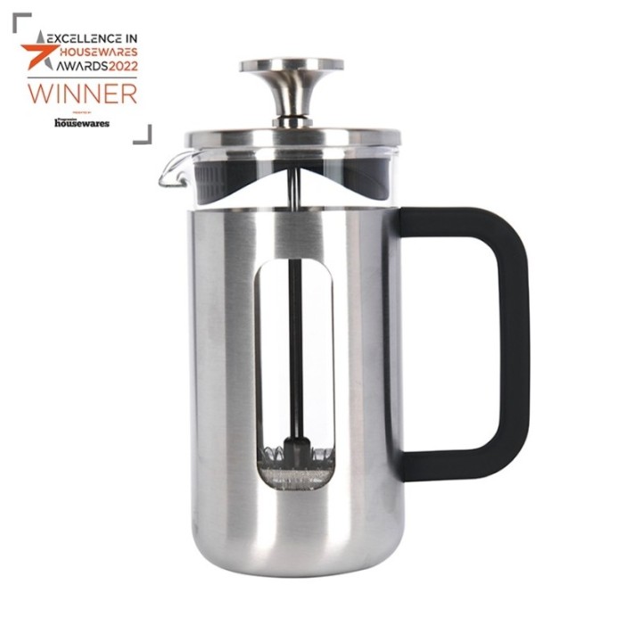 La Cafetière Pisa 3-Cup French Press Stainless Steel