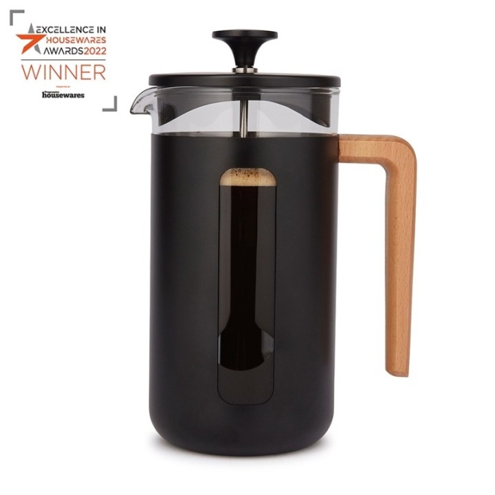 La Cafetière Pisa 8-Cup French Press Black