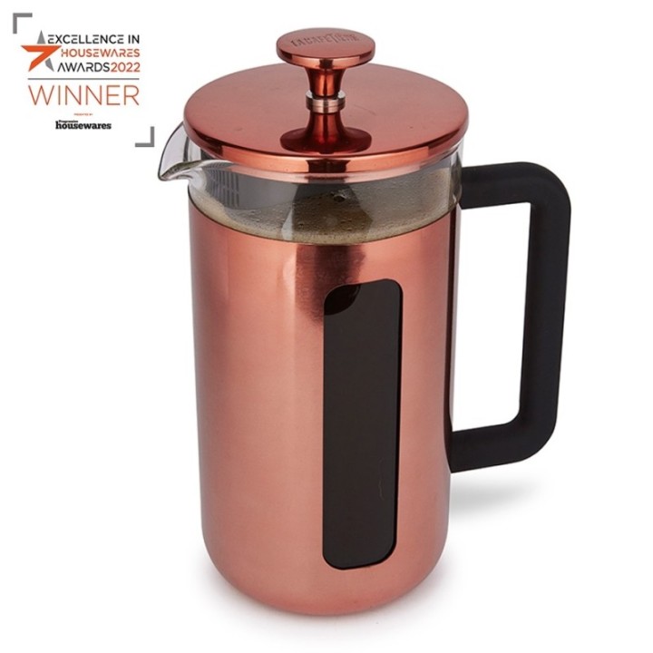 La Cafetière Pisa 8-Cup French Press Copper