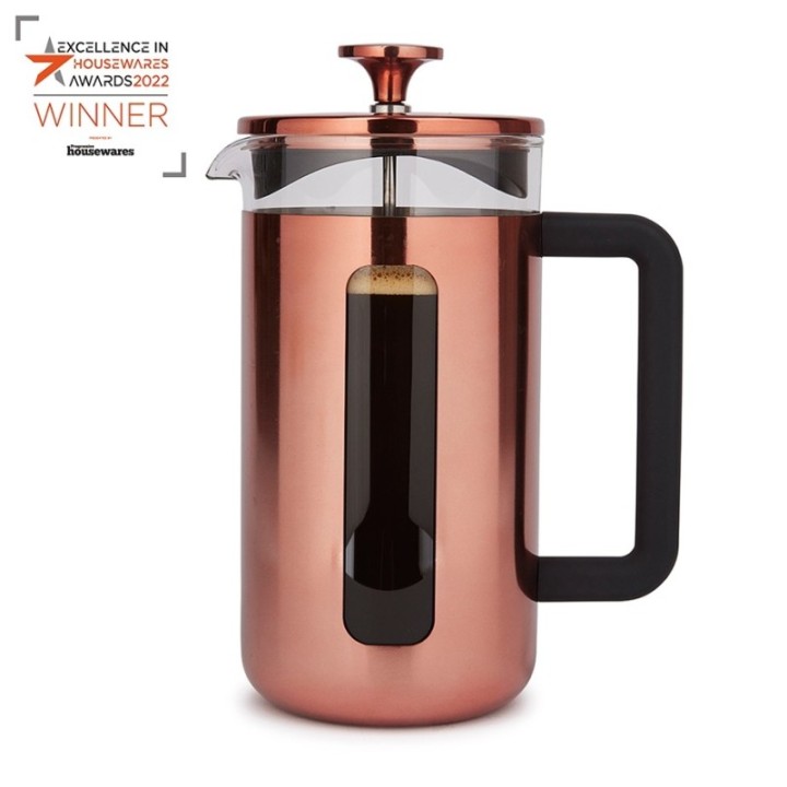 La Cafetière Pisa 8-Cup French Press Copper
