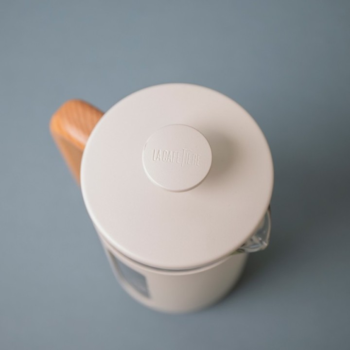 La Cafetière Pisa 8-cup French press White