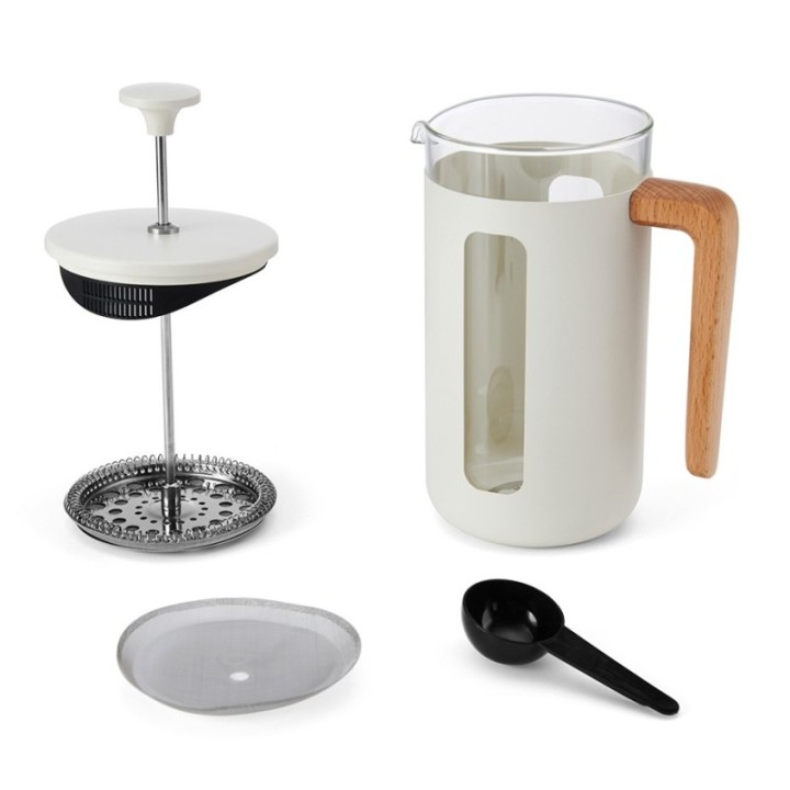 La Cafetière Pisa 8-cup French press White