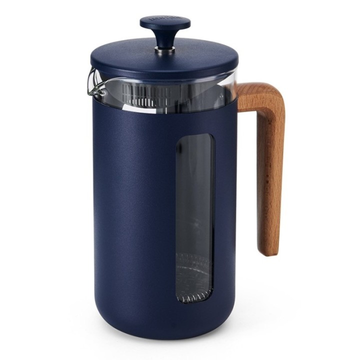 La Cafetière Pisa 8-Cup French Press Navy