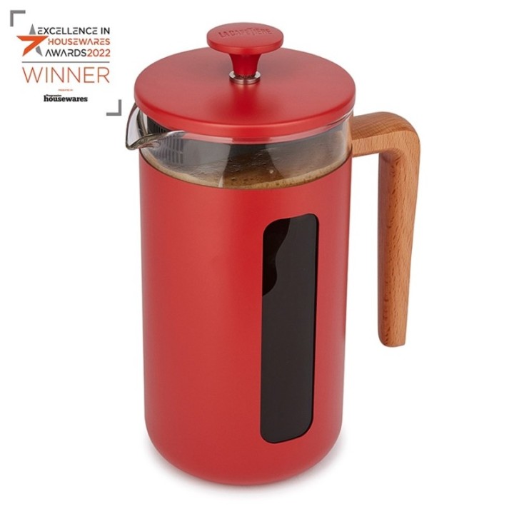 La Cafetière Pisa 8-cup French press Red
