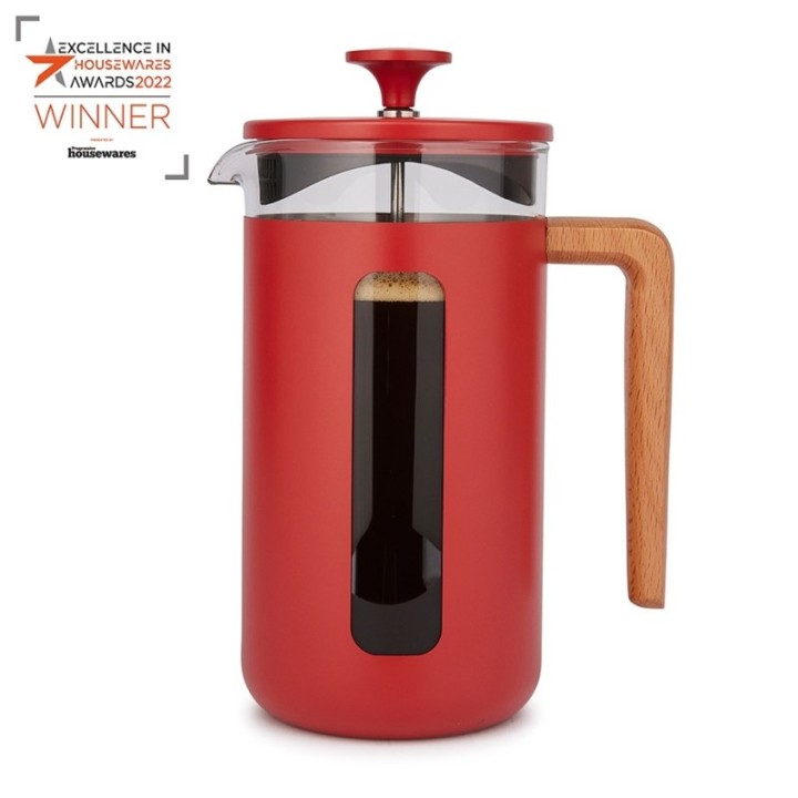 La Cafetière Pisa 8-cup French press Red
