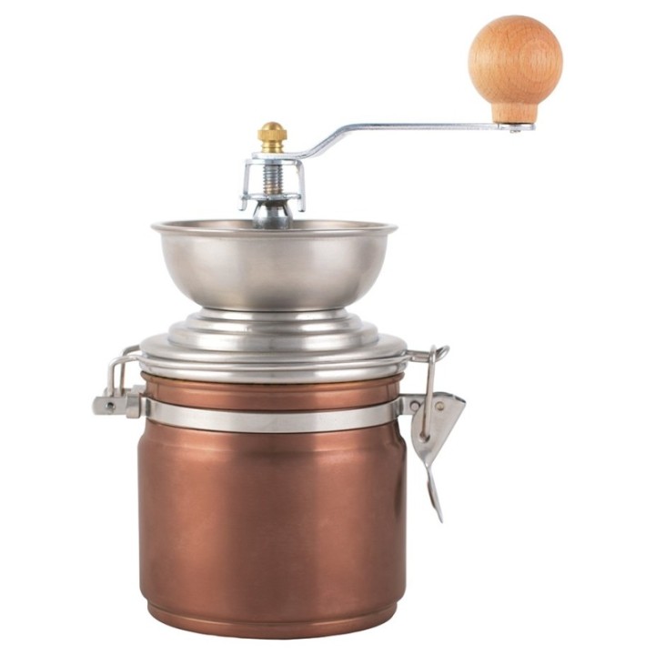 La Cafetière Manual Copper Coffee Grinder