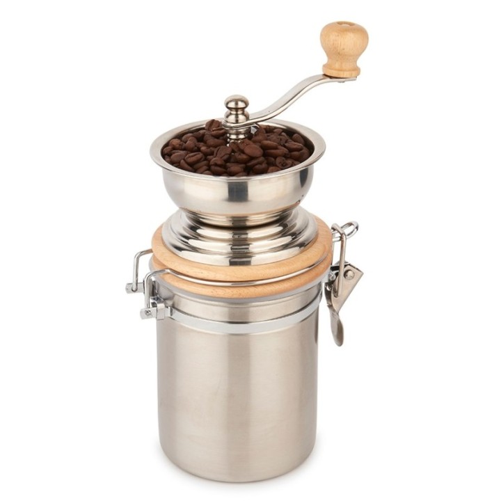 La Cafetière Manual Coffee Grinder Steel