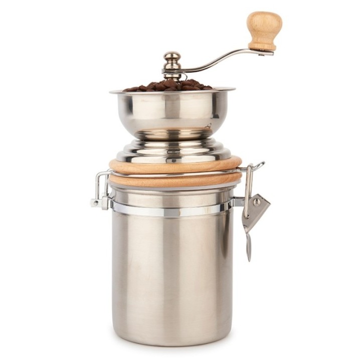 La Cafetière Manual Coffee Grinder Steel