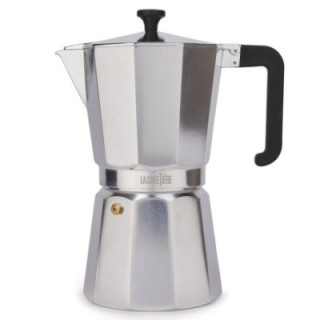 La Cafetière Venice 12 Cup Espresso Pot Steel
