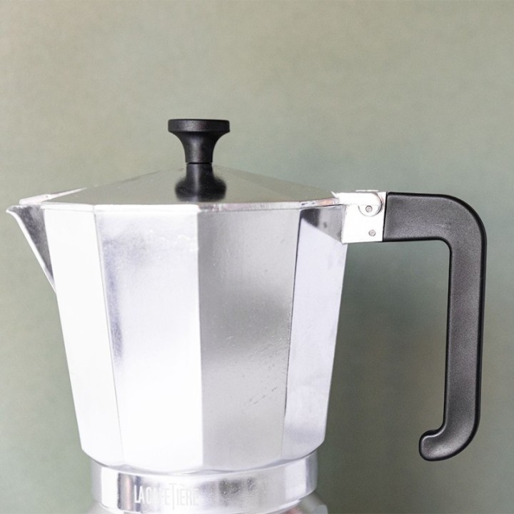La Cafetière Venice 12 Cup Espresso Pot Steel