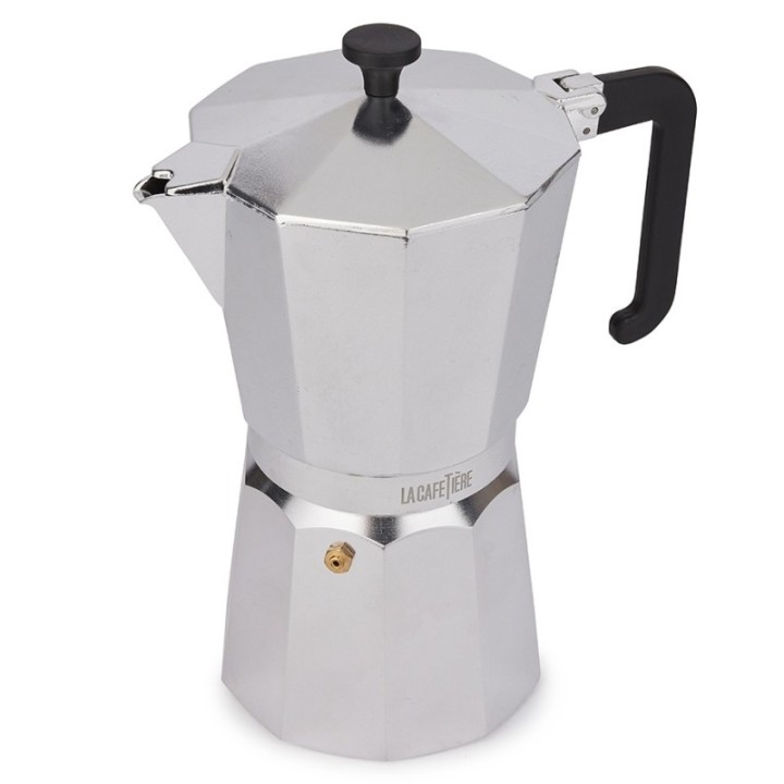 La Cafetière Venice 12 Cup Espresso Pot Steel