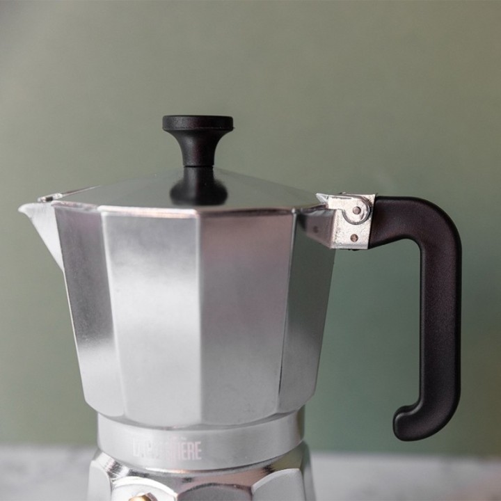 La Cafetière Venice 3-Cup Espresso Pot Steel