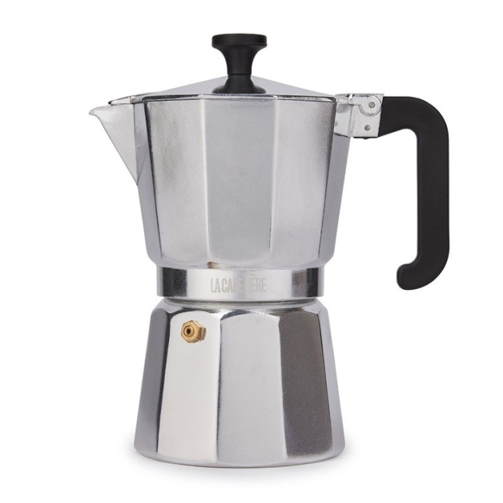 La Cafetière Venice 6-Cup Espresso Pot Steel
