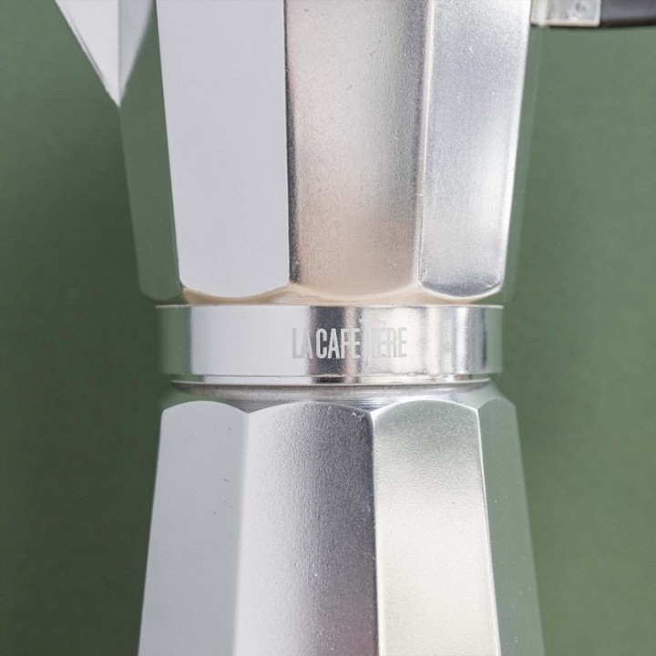 La Cafetière Venice 9-Cup Espresso Pot Steel