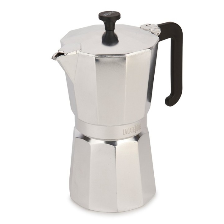 La Cafetière Venice 9-Cup Espresso Pot Steel