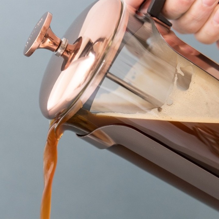 La Cafetière Roma 3-cup French press Copper